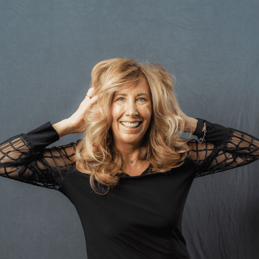 Portrait of Sheri, a professional stylist at Frank Gironda  Salons, showcasing their expertise and style.