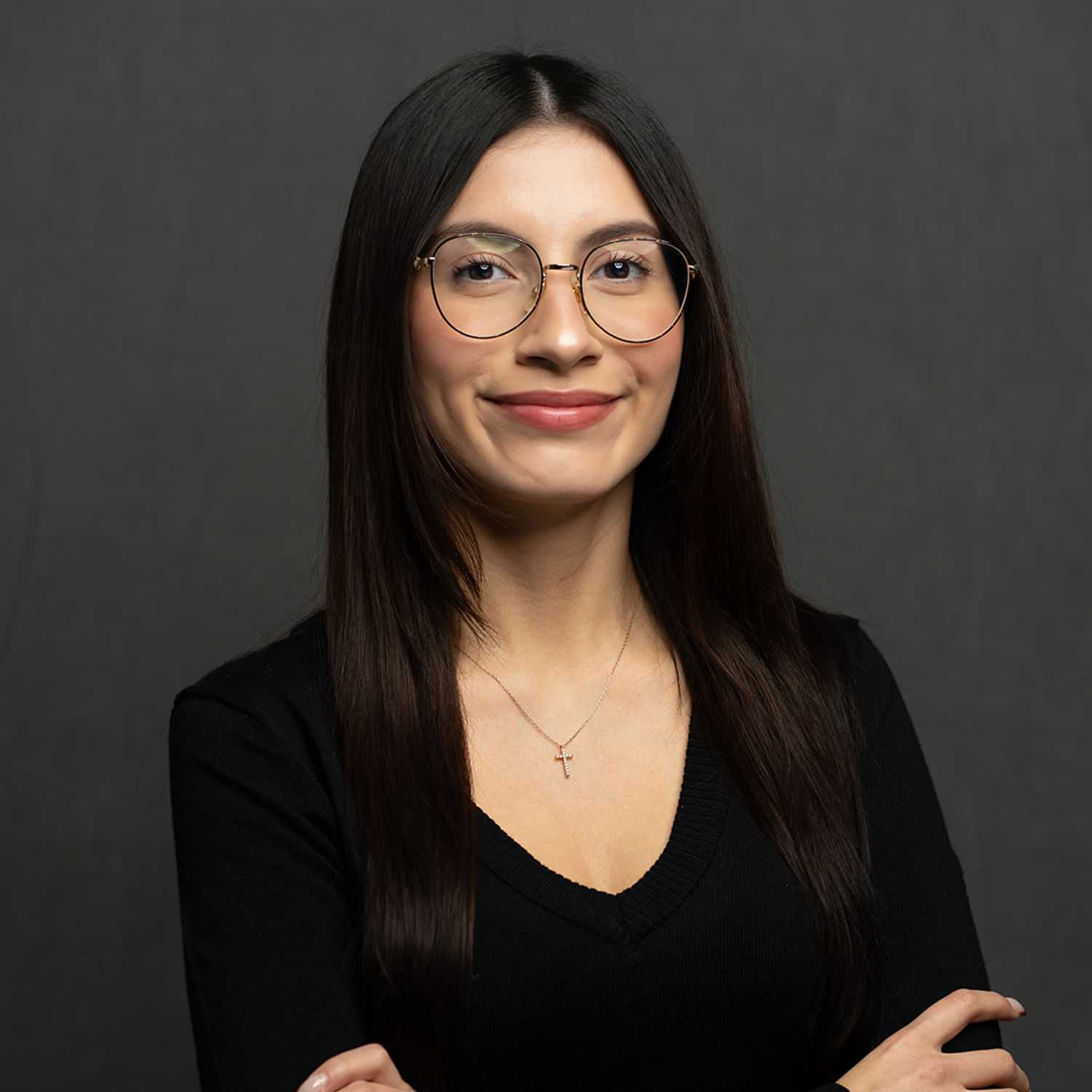 Portrait of Erin, a professional stylist at Frank Gironda  Salons, showcasing their expertise and style.