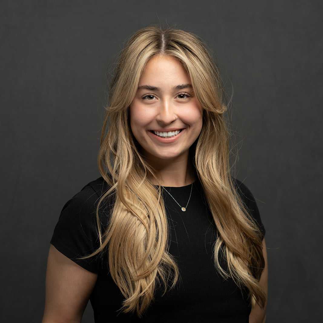 Portrait of Natalie, a professional stylist at Frank Gironda  Salons, showcasing their expertise and style.