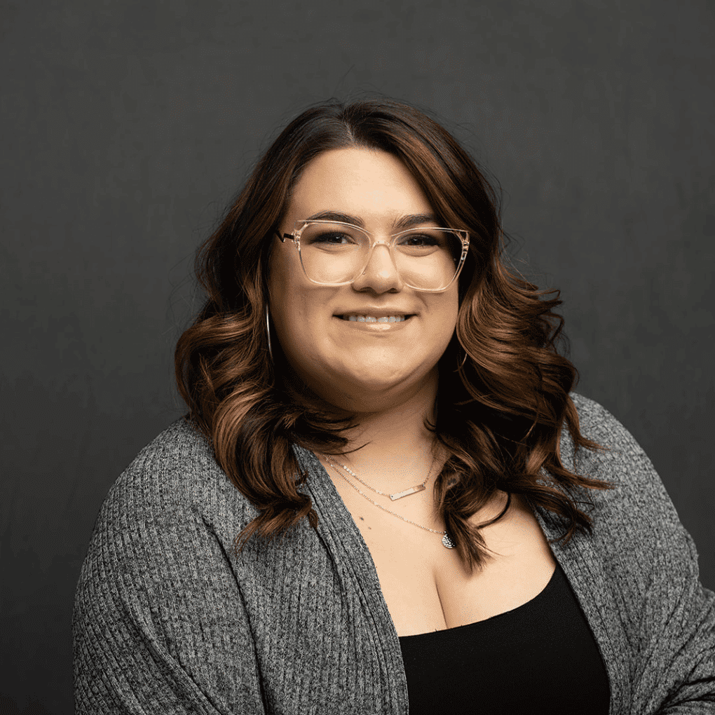 Portrait of Janelle, a professional stylist at Frank Gironda  Salons, showcasing their expertise and style.