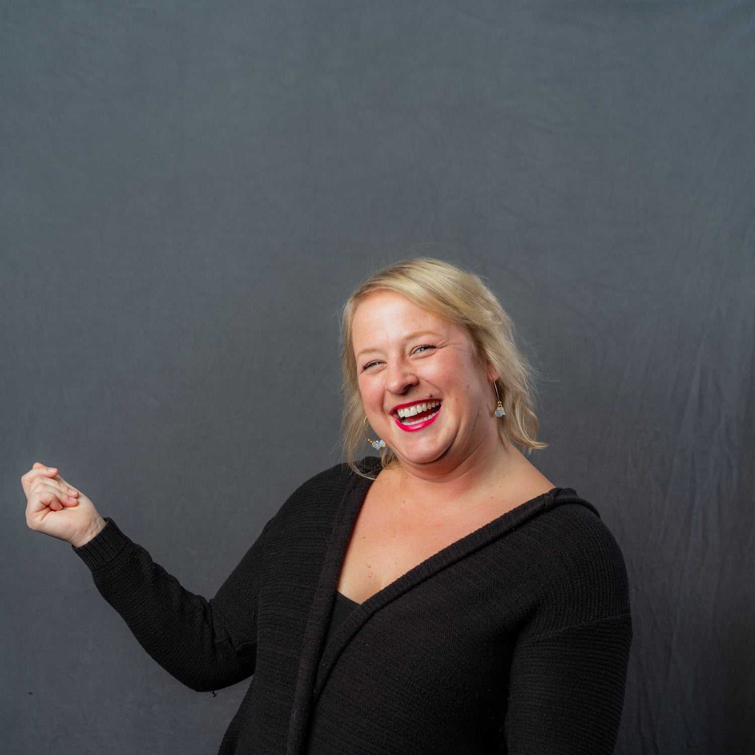 Portrait of Brandi, a professional stylist at Frank Gironda  Salons, showcasing their expertise and style.