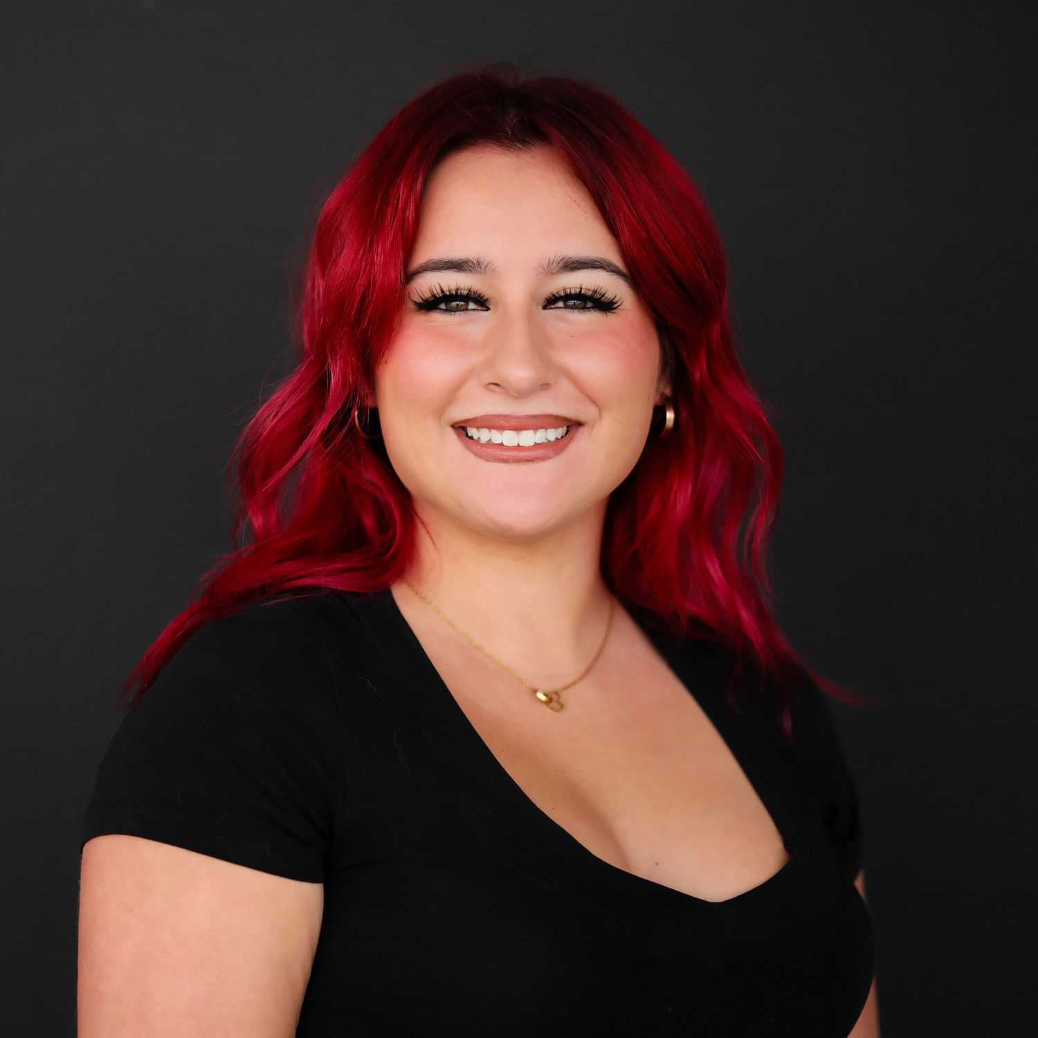 Portrait of Diosa, a professional stylist at Frank Gironda  Salons, showcasing their expertise and style.