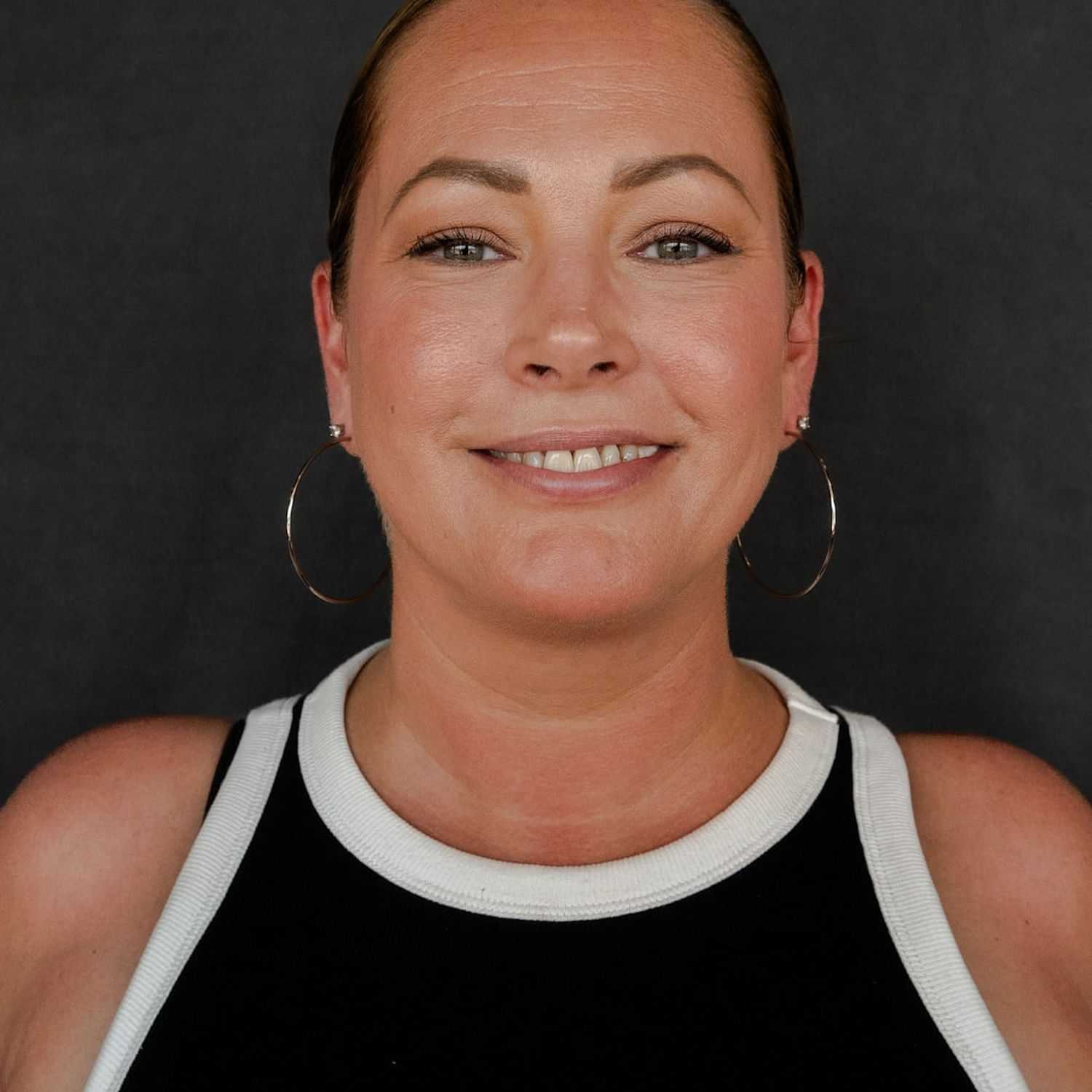 Portrait of Beth, a professional stylist at Frank Gironda  Salons, showcasing their expertise and style.